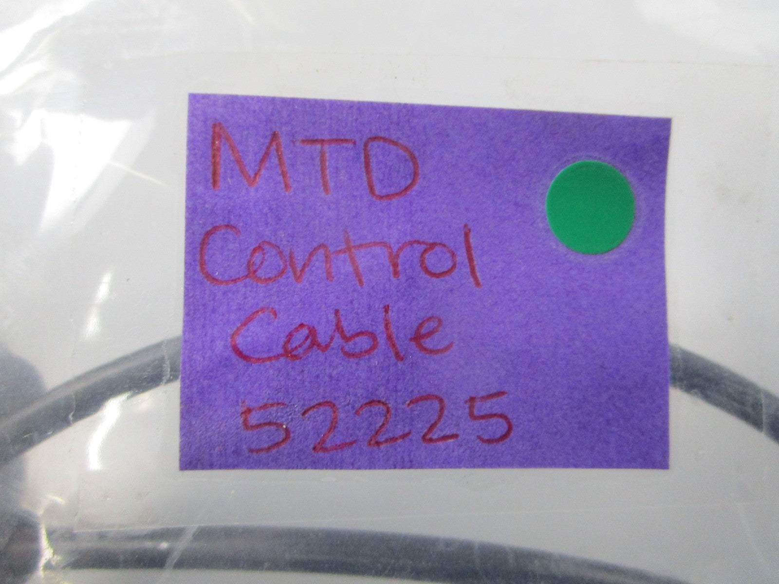 NEW OEM 52225 MTD Control Cable 0810
