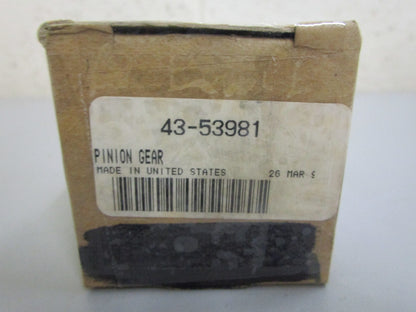 *NEW OEM* 0820 Mercury Quicksilver Pinion Gear 43-53981
