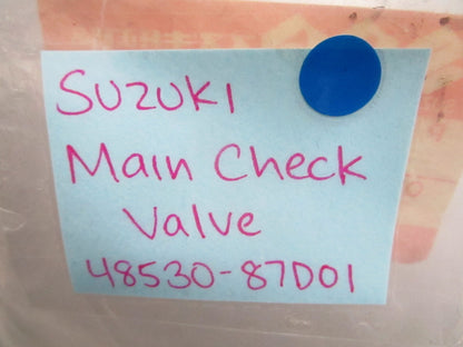 *NEW OEM* 0820 Suzuki Main Check Valve 48530-87D01