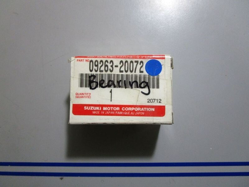 *NEW OEM* 0770 Suzuki Bearing 09263-20072
