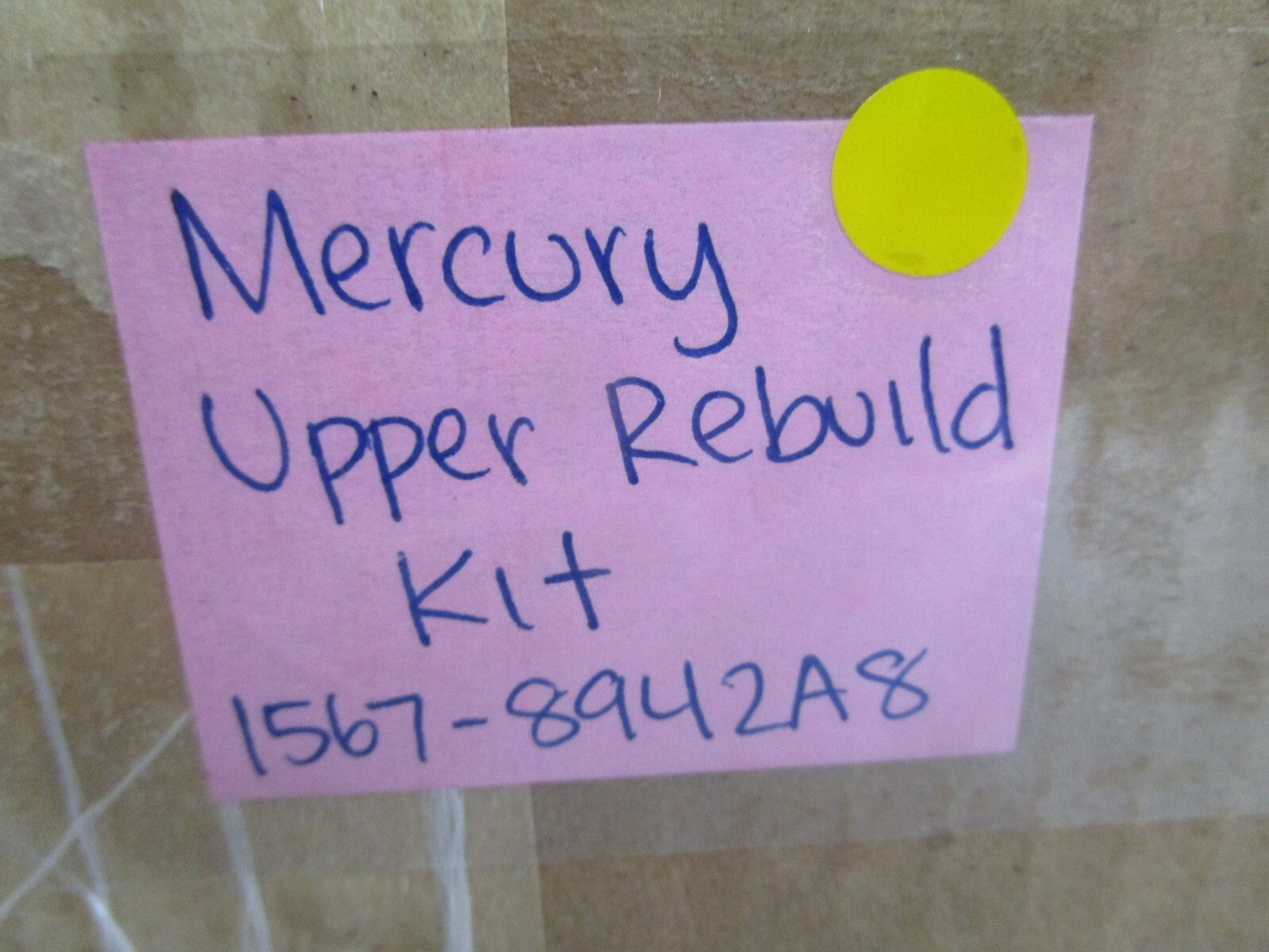 *NEW OEM* 0820 Mercury Quicksilver Upper Rebuild Kit 1567-8942A8