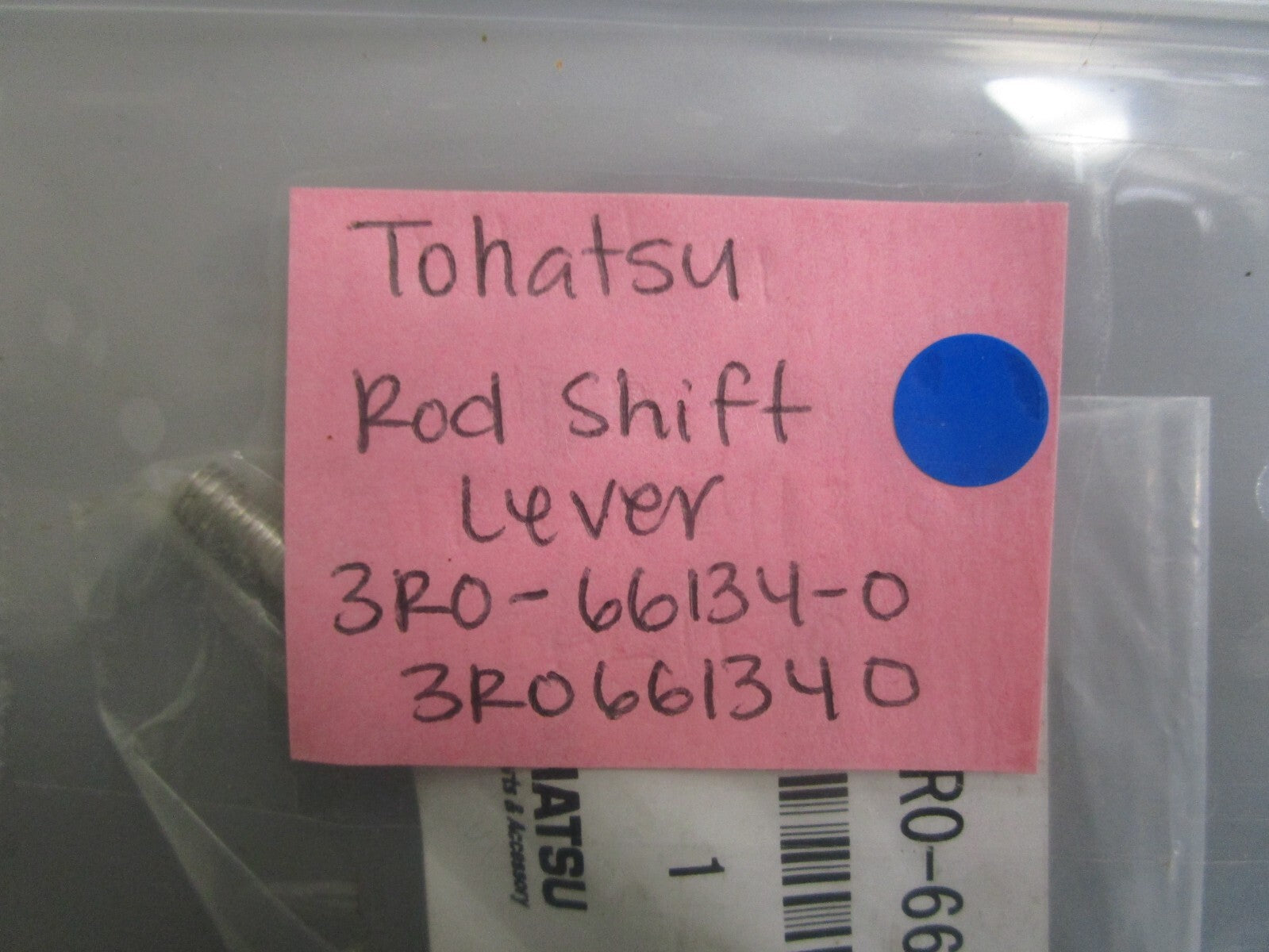 *NEW OEM* 0810 Tohatsu Rod Shift Lever 3R0-66134-0 3R0661340