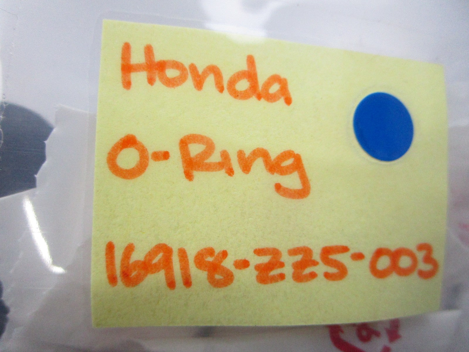 *NEW OEM* 0810 Honda O-Ring 16918-ZZ5-003