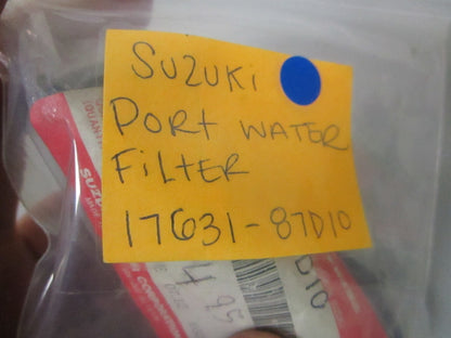 *NEW OEM* 0810 Suzuki Port Water Filter 17631-87D10