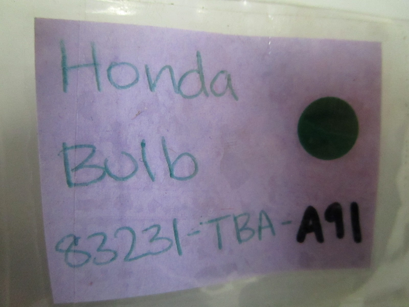 NEW OEM 83231-TBA-A91 Honda Bulb 0810