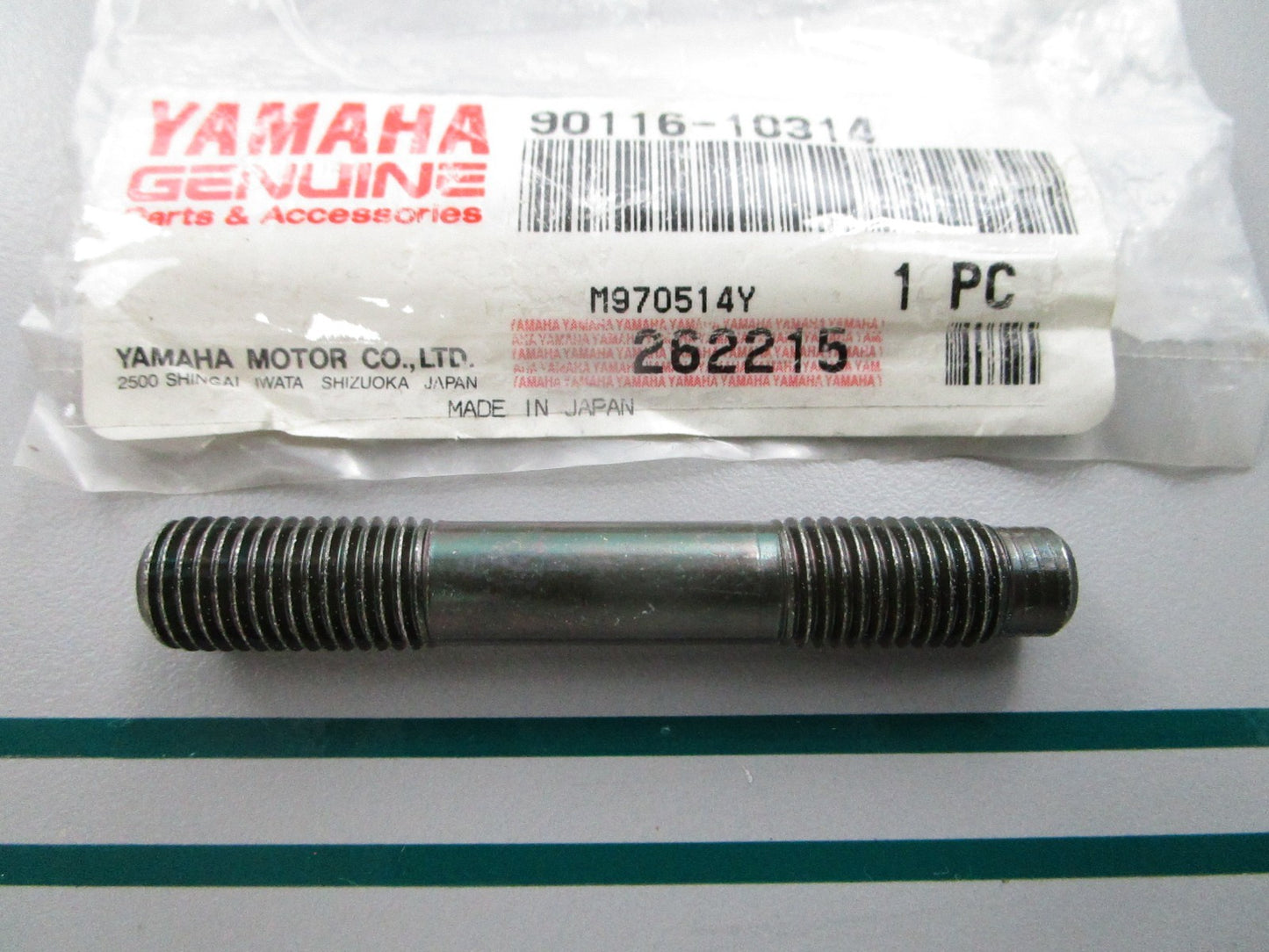 NEW OEM 90116-10314 Yamaha Stud Bolt 0810
