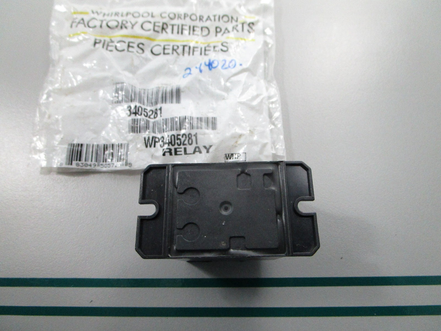 NEW OEM WP3405281 Whirlpool Relay 0810