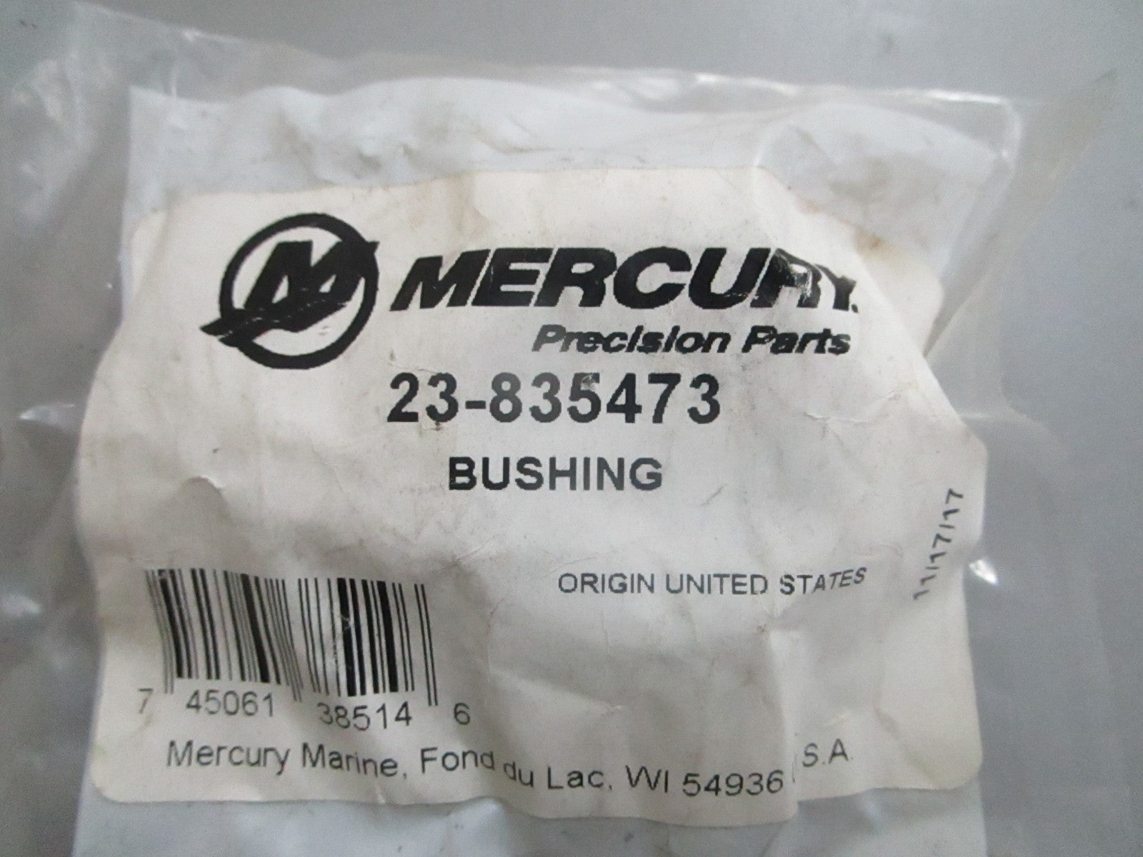 *NEW OEM* 0820 Mercury Quicksilver Bushing 23-835473