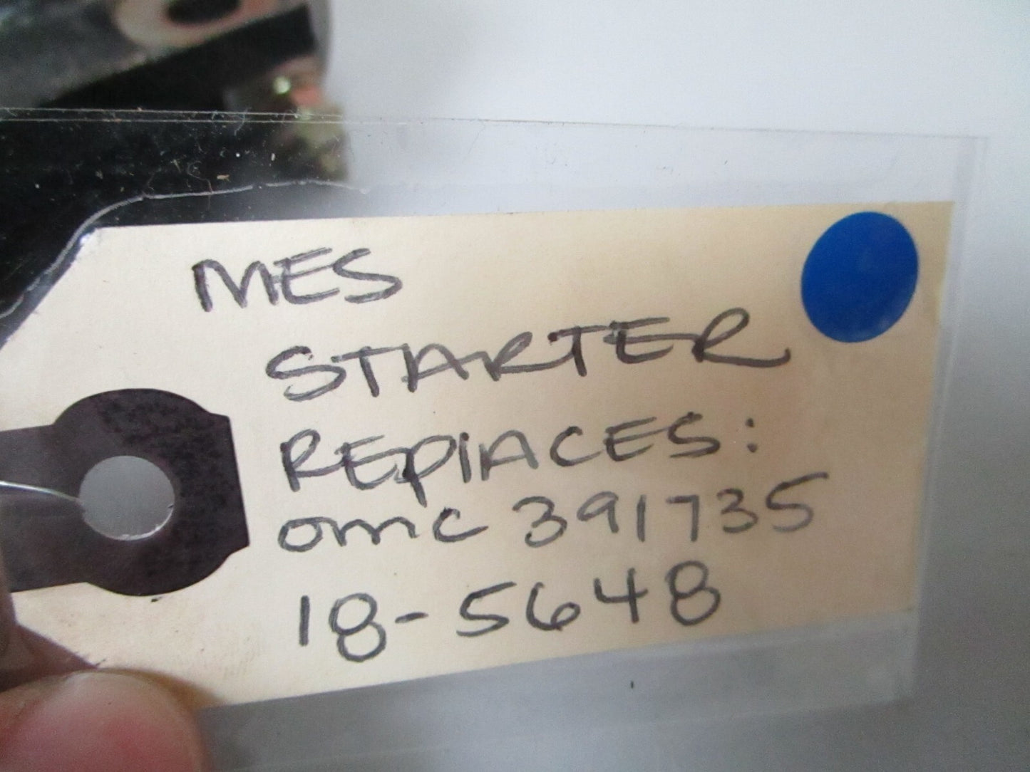 *NEW* 0720 MES Starter Replaces: OMC Evinrude 391735 18-5648
