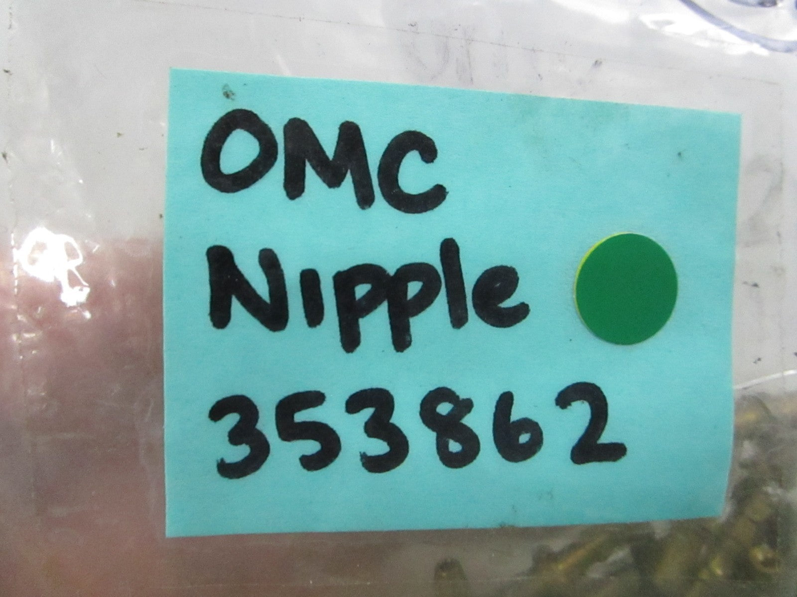 NEW OEM 353862 0353862 OMC Johnson Evinrude Nipple 0810