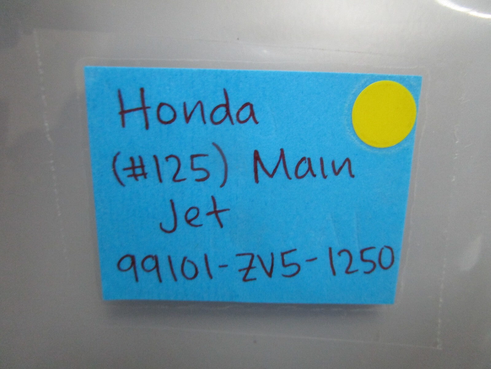 *NEW OEM* 0810 Honda #125 Main Jet 99101-ZV5-1250