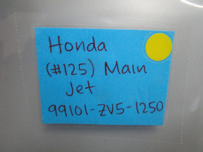 *NEW OEM* 0810 Honda #125 Main Jet 99101-ZV5-1250