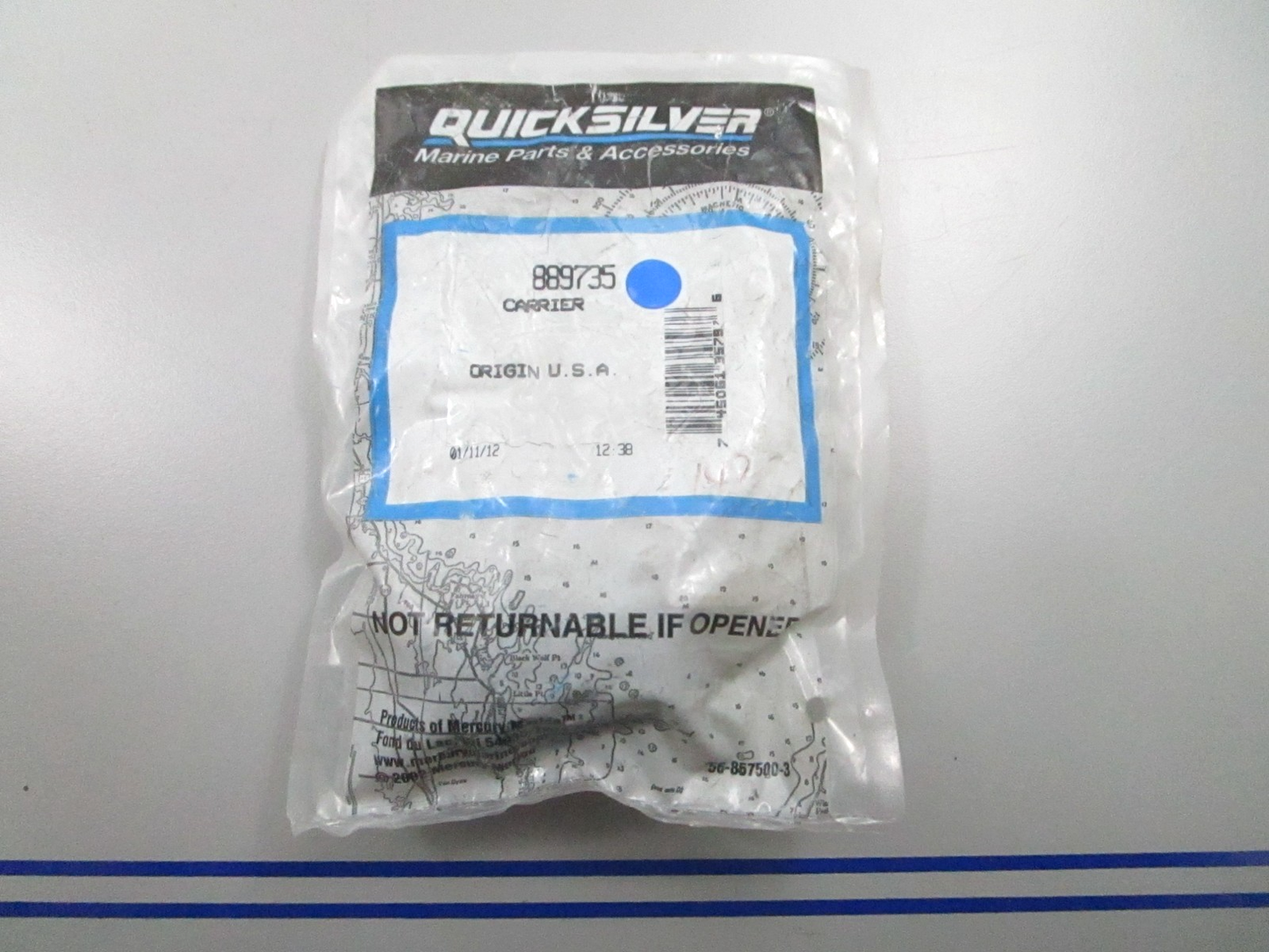 *NEW OEM* 0810 Mercury Quicksilver Carrier 889735