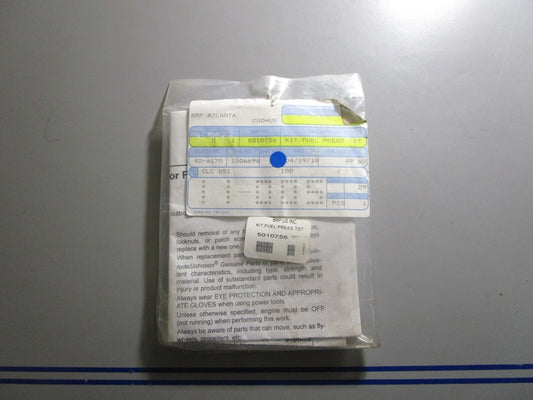*NEW OEM* 0810 OMC Johnson Evinrude Fuel Press Test Kit 5010756