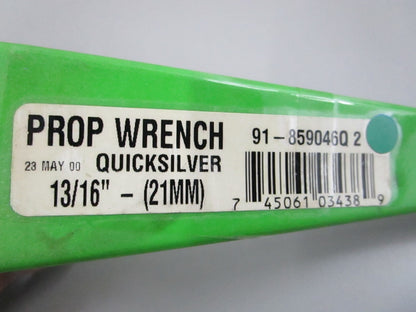 NEW OEM 91-859046Q2 Mercury Quicksilver Prop Wrench 0810