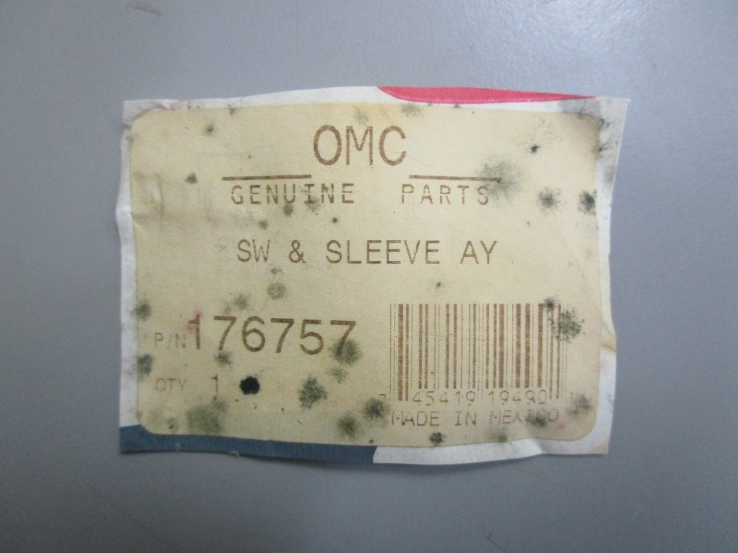 *NEW OEM* 0820 OMC Johnson Evinrude Switch & sleeve Assy 176757 0176757