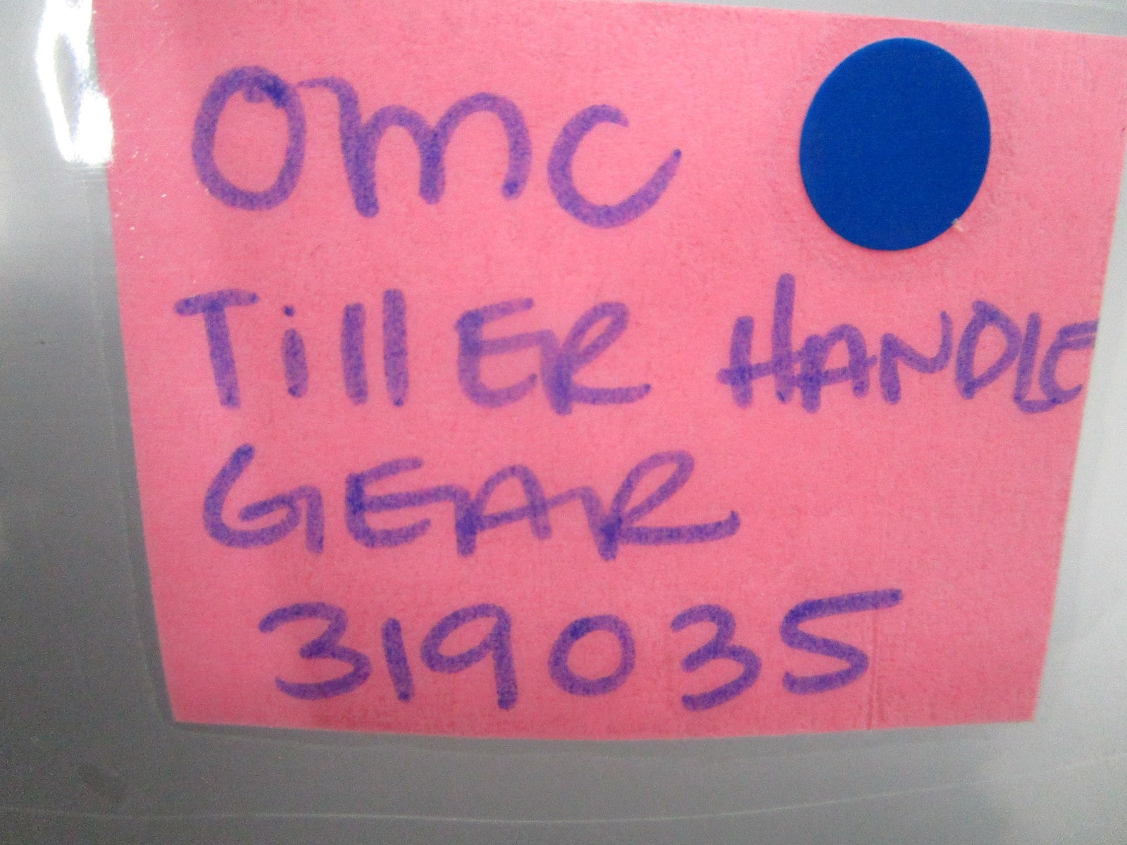 *NEW OEM* 0810 OMC Johnson Evinrude Tiller Handle Gear 319035 0319035