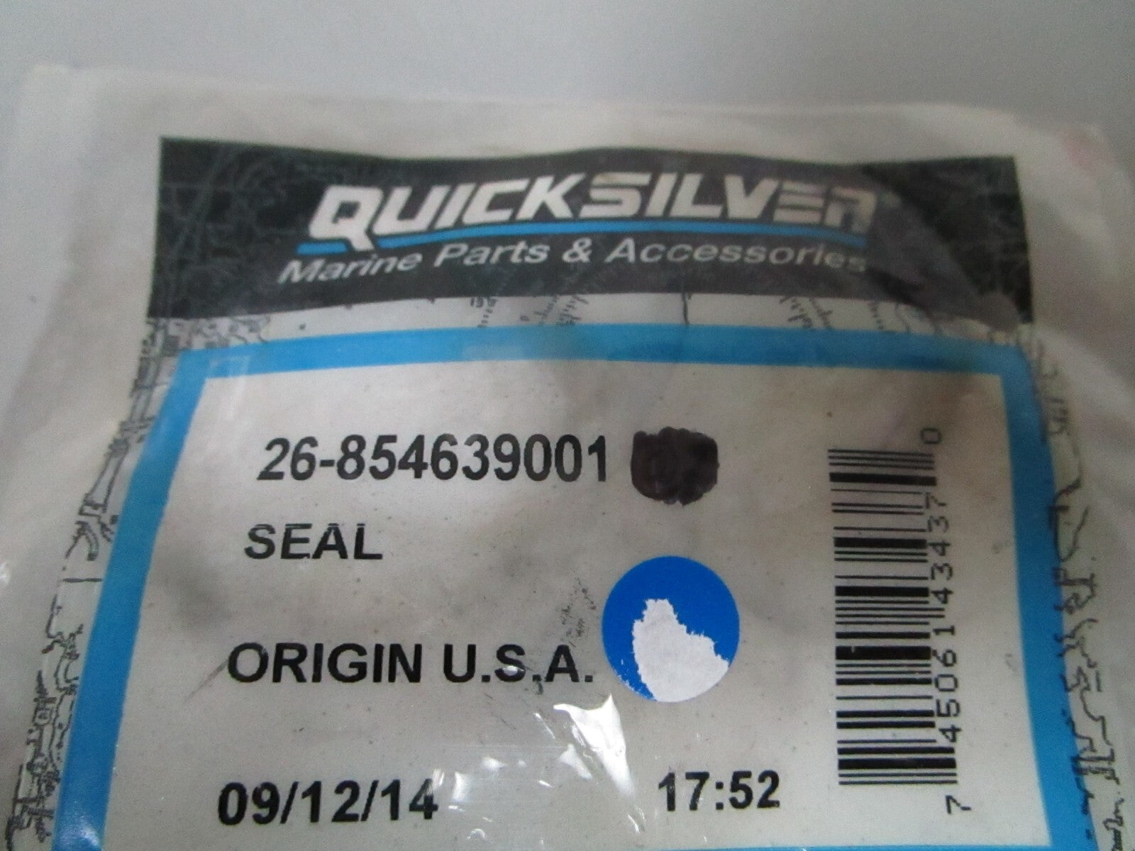 *NEW OEM* (LOT OF 2) 0810 Mercury Quicksilver Seal 26-854639001