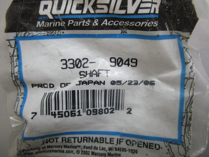 *NEW OEM* 0810 Mercury Quicksilver Shaft 3302-9049