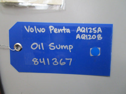 *NEW OEM* 0820 Volvo Penta AQ125A AQ120B Oil Sump 841367