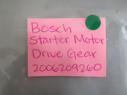 NEW OEM 2006209260 Bosch Starter Motor Drive Gear 0820