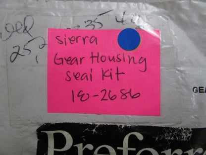 *NEW* 0810 Sierra Gear Housing Seal Kit 18-2686 For Johnson Evinrude