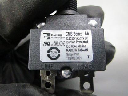 NEW CMB-053-11C3N-W-A/05-XG Carling Technologies Circuit Breaker 0810