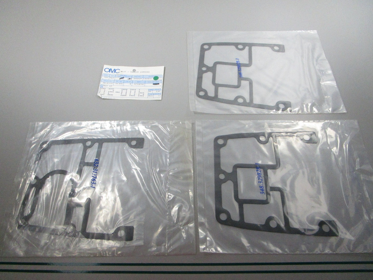 NEW OEM (LOT OF 3) 329828 0329828 OMC Johnson Evinrude Gasket 0810