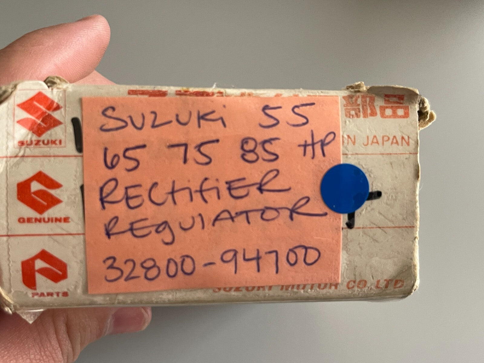 *NEW OEM* 0720 Suzuki 55 65 75 85 hp Rectifier Regulator 32800-94700