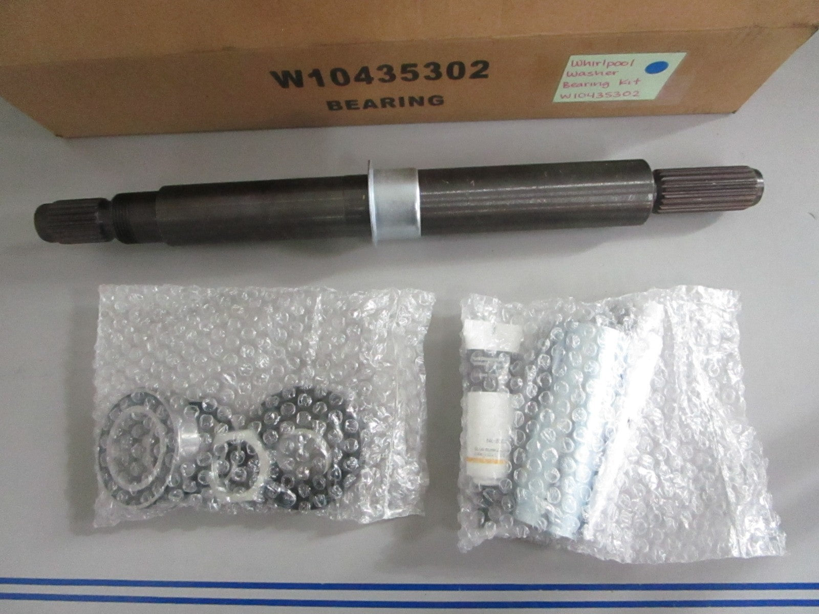 *NEW OEM* 0820 Whirlpool Washer Bearing Kit W10435302