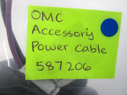 *NEW OEM* 0810 OMC Johnson Evinrude Accessory Power Cable 587206 0587206