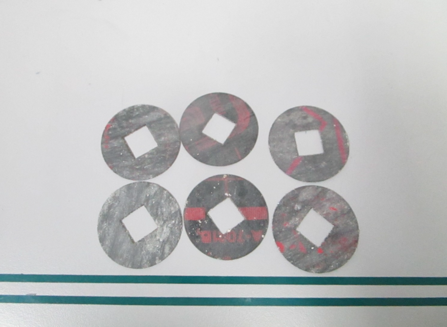 NEW OEM (LOT OF 6) 304168 0304168 OMC Johnson Evinrude Side Mount Gasket 0810