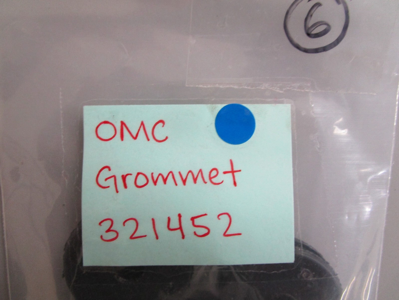 *NEW OEM* 0720 OMC Johnson Evinrude Grommet 321452 0321452