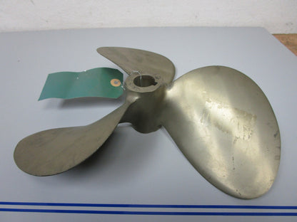 *NEW OEM* 0720 Dyna-jet Cupped Nibral 3 Blade 13x 15 RH  1" SAE Propeller 207094