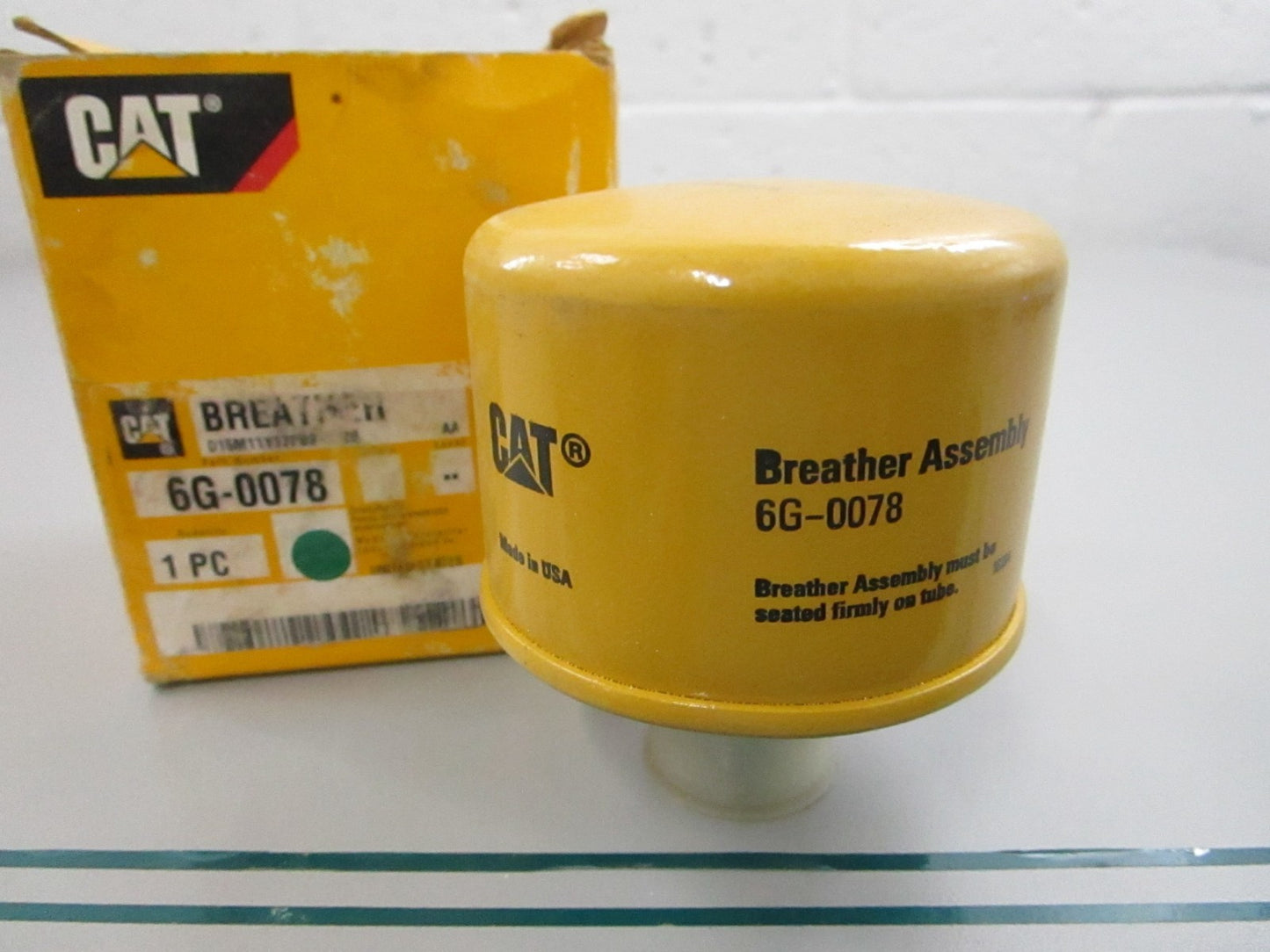 CAT NEW OEM Breather 6G-0078 74.4MM 3/4-14 NPTF 621 623 631 657 D10 NOS 0810