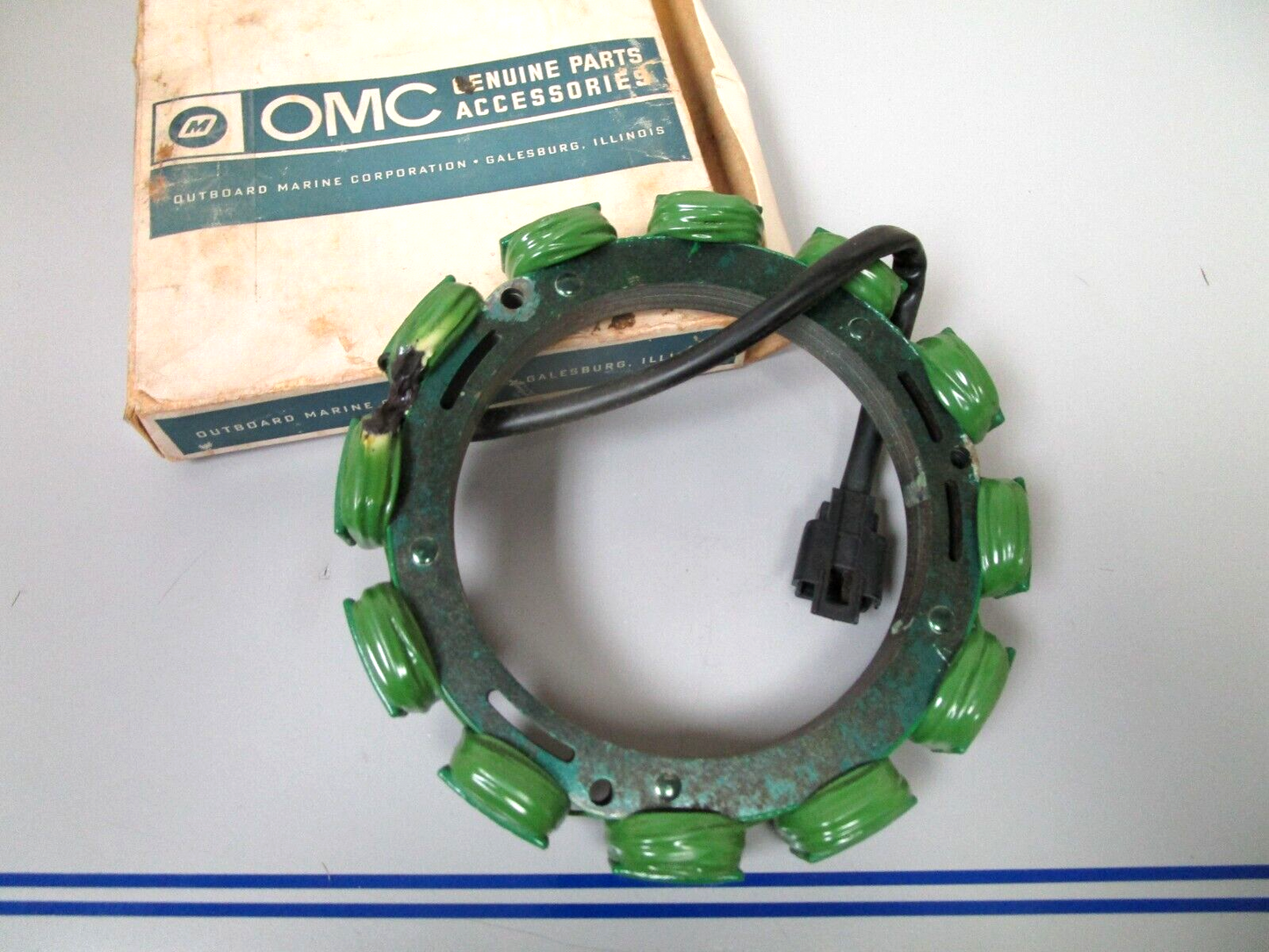 *NEW OEM* 0720 OMC Johnson Evinrude Stator 580650 0580650