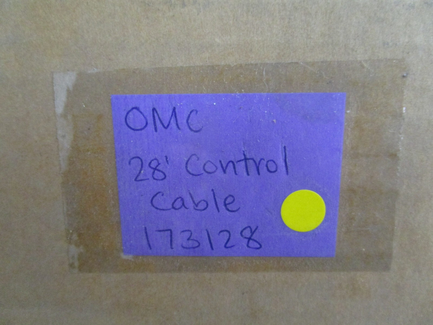 *NEW OEM* 0820 OMC Johnson Evinrude 28' Control Cable 173128 0173128