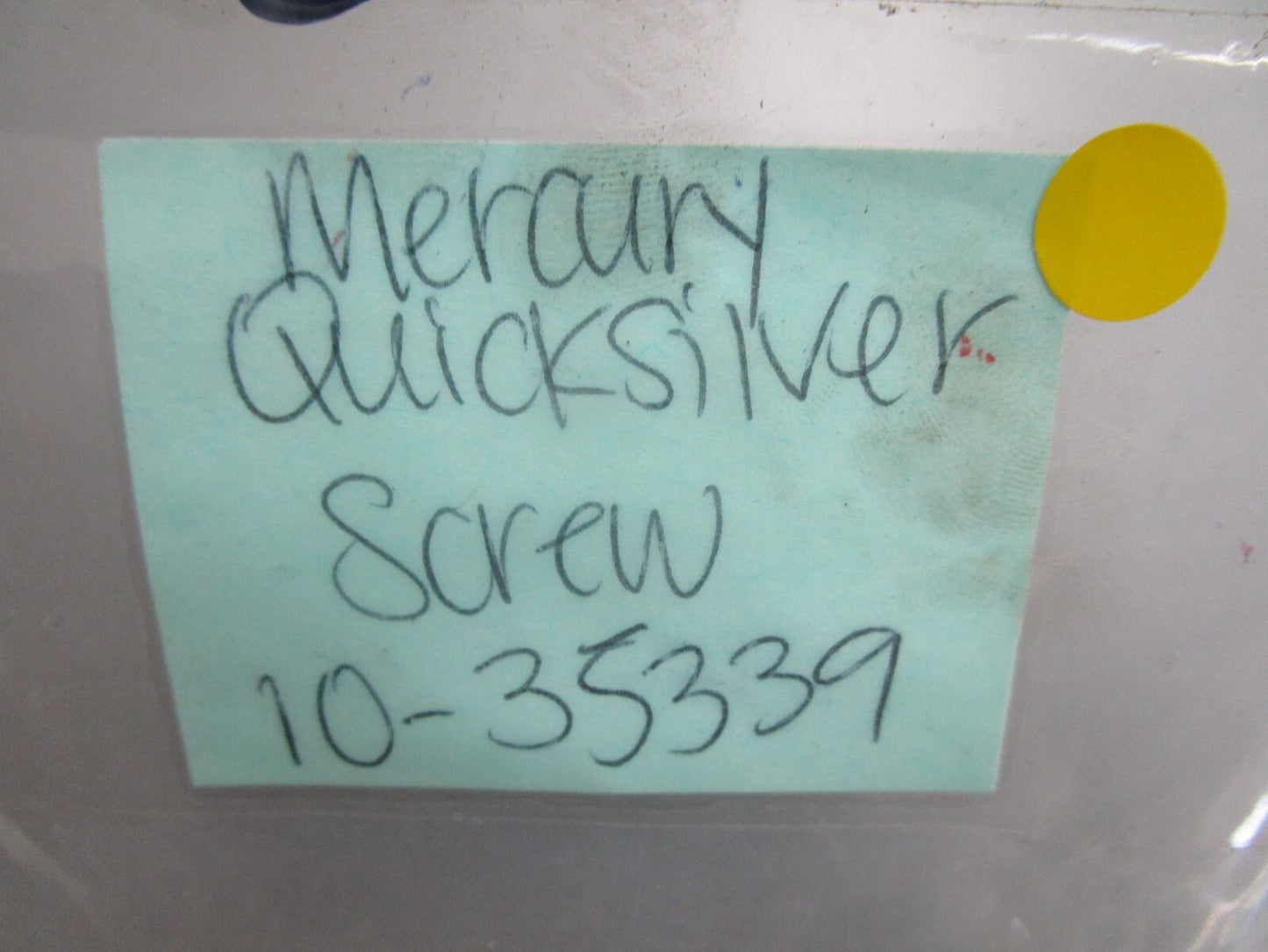 *NEW OEM* 0810 Mercury Quicksilver Screw 10-35339