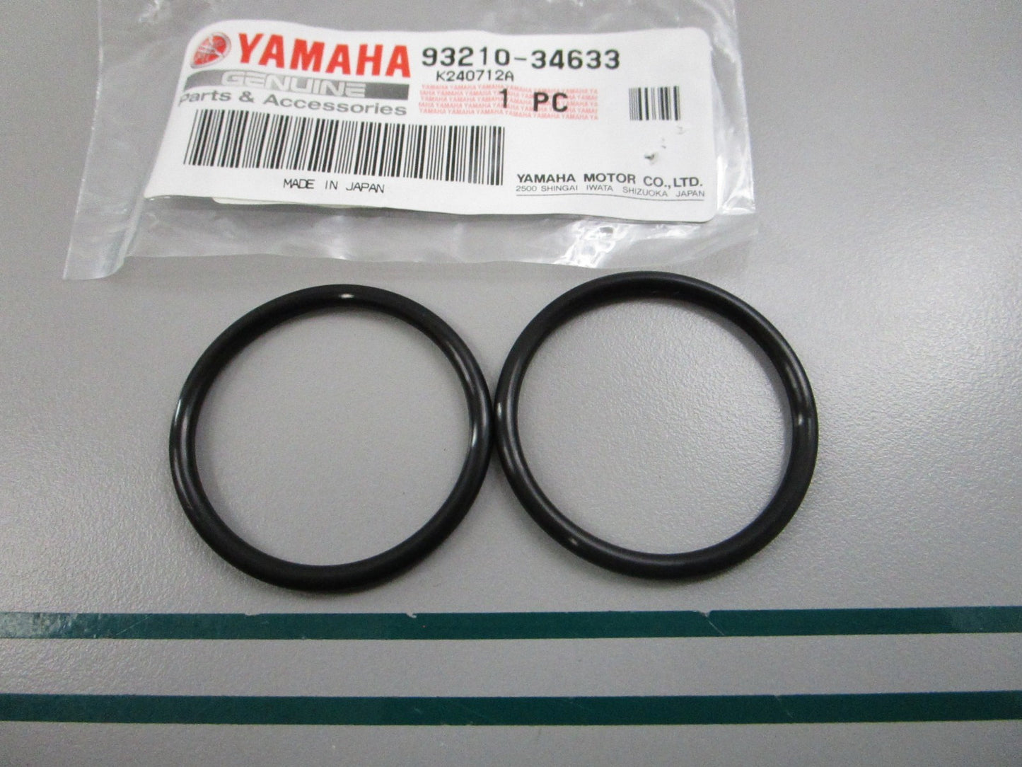 NEW OEM (LOT OF 2) 93210-34633-00 Yamaha O-Ring 0810