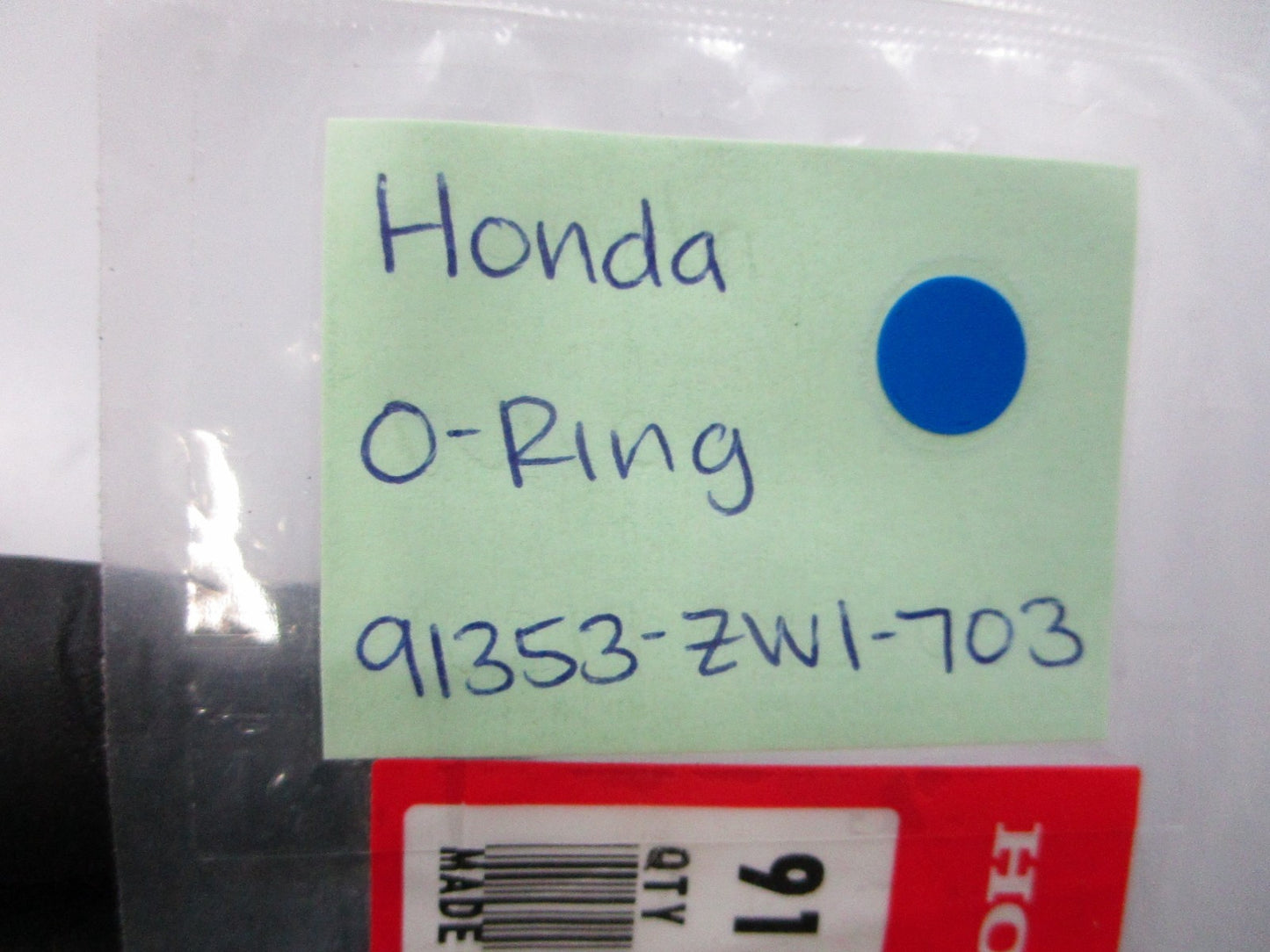 *NEW OEM* 0810 Honda O-Ring 91353-ZW1-703