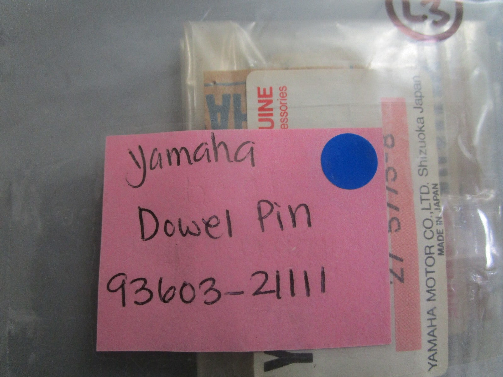 *NEW OEM* (LOT OF 10) 0810 Yamaha Dowel Pin 93603-21111