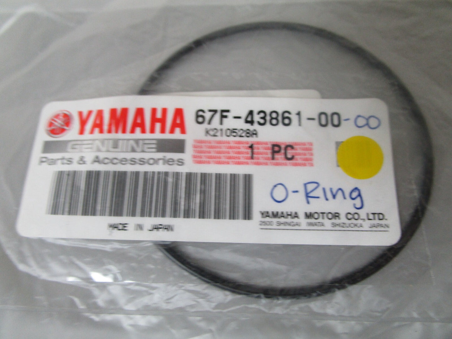 *NEW OEM* 0810 Yamaha O-Ring 67F-43861-00-00