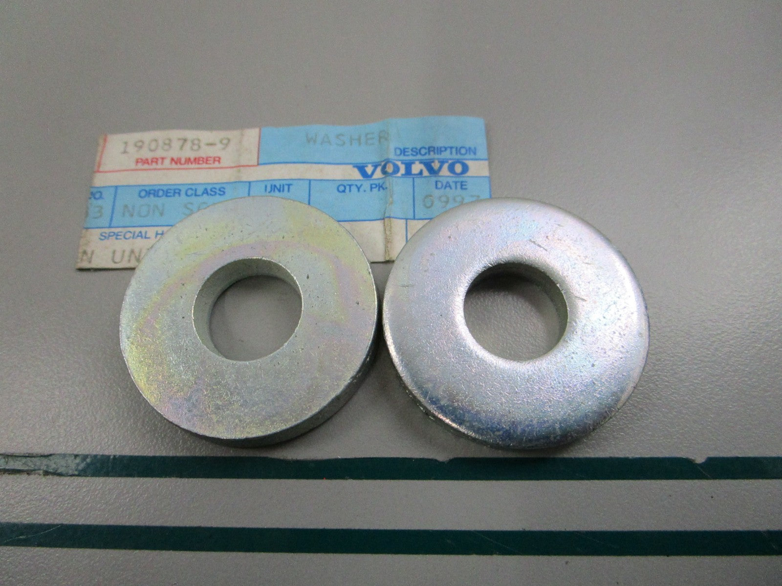 NEW OEM (LOT OF 2) 190878 Volvo Penta Washer 0810