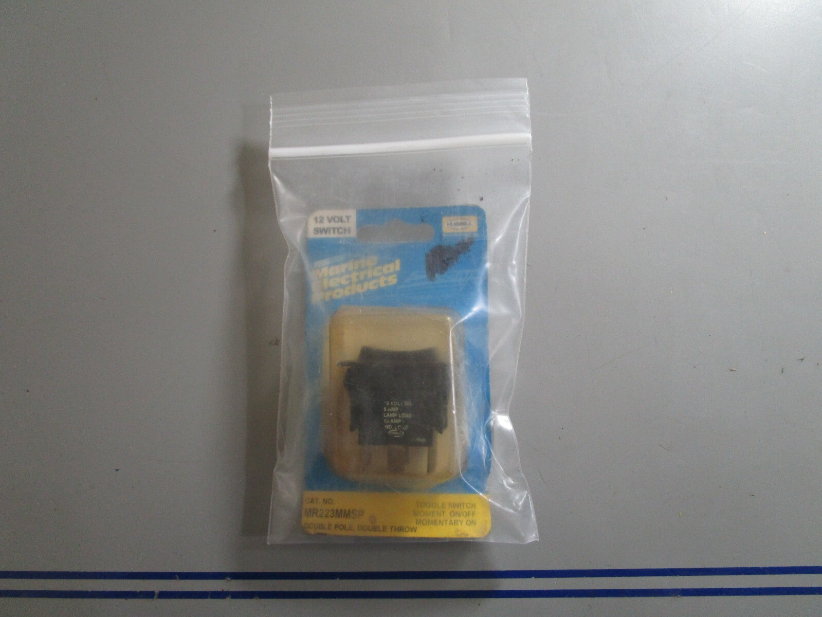 *NEW* 0810 Hubbell 12V Toggle Switch MR223MMSP