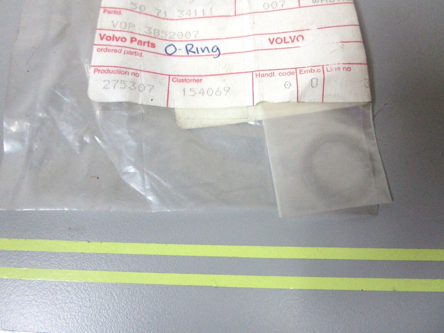 *NEW OEM* 0750 Volvo Penta O-RING 3852007