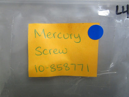 *NEW OEM* (LOT OF 4) 0810 Mercury Quicksilver Screw 10-858771