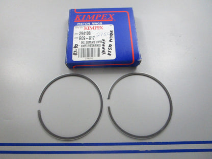 NEW 294108 Replaces: R09-817 Kimpex 2 Piston Ring Set 0810