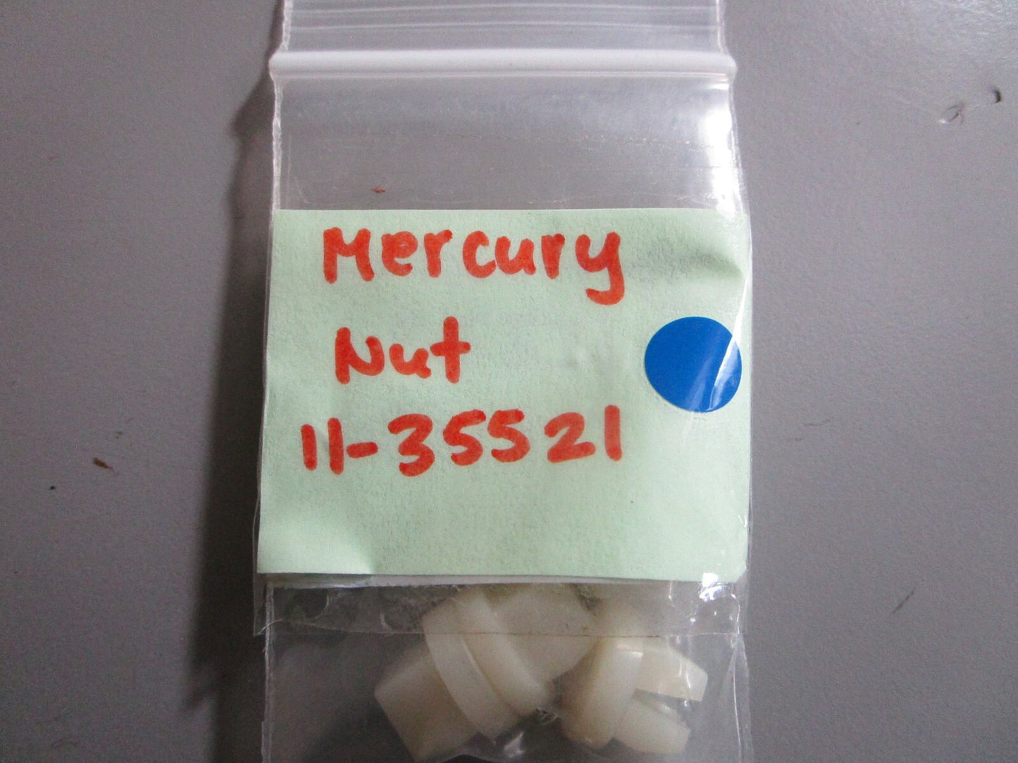 *NEW OEM* (LOT OF 4) 0810 Mercury Quicksilver Nut 11-35521