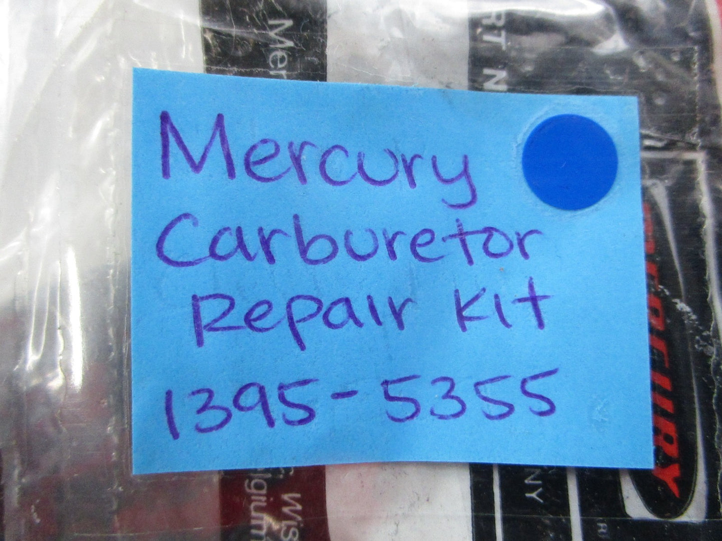 NEW OEM 1395-5355 Mercury Quicksilver Carburetor Repair Kit 0810