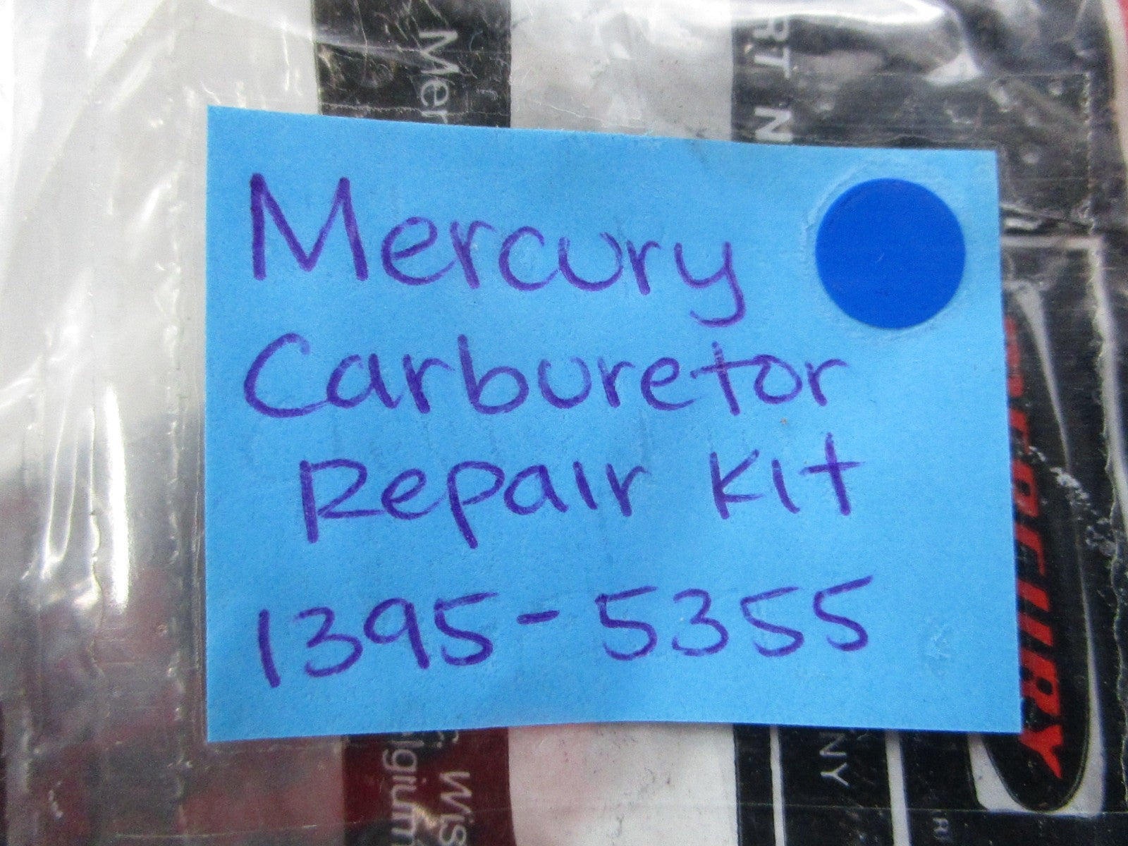 NEW OEM 1395-5355 Mercury Quicksilver Carburetor Repair Kit 0810